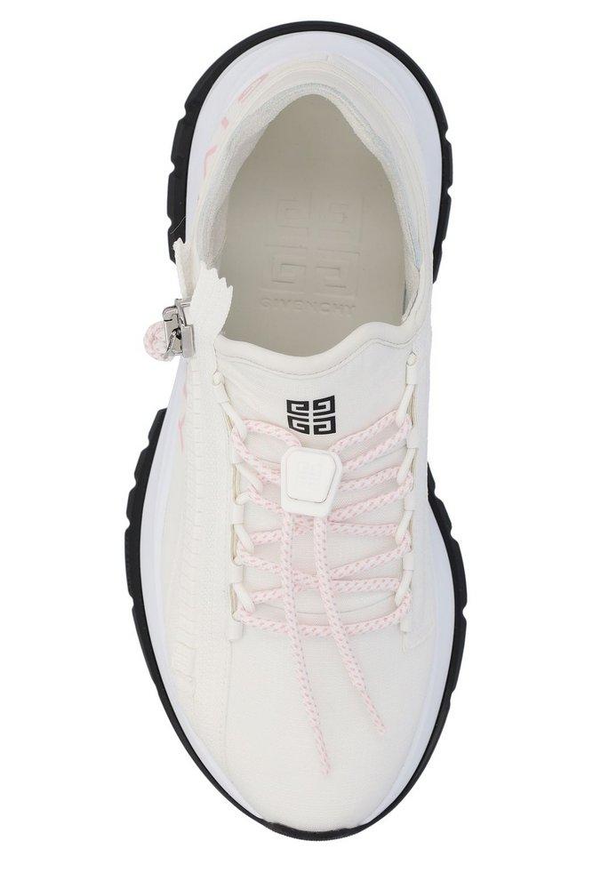 Givenchy Zip Detailed Lace-Up Sneakers