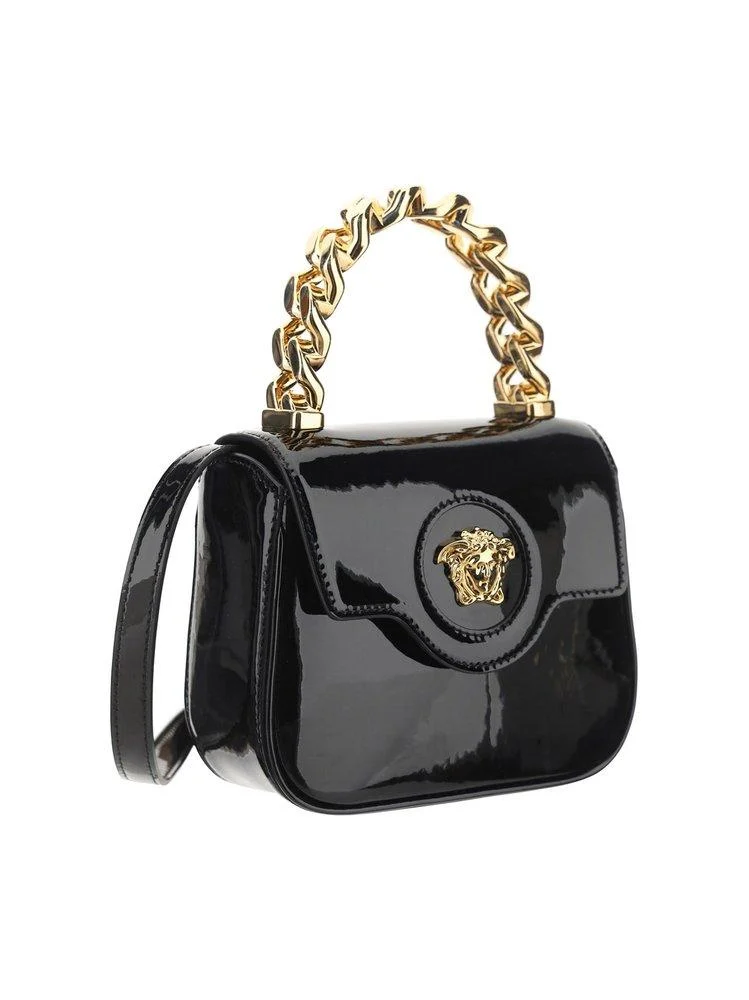 Versace Medusa Head Plaque Mini Tote Bag