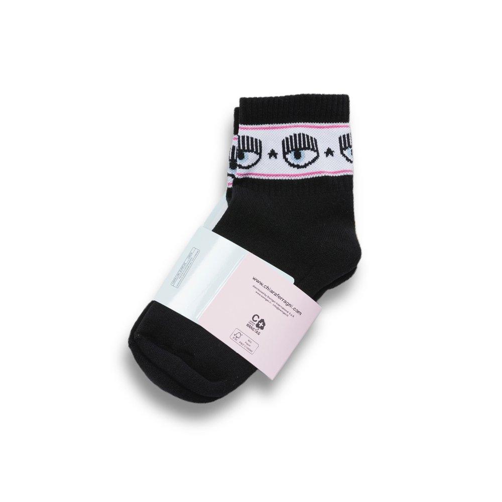 Chiara Ferragni Eyelike Motif Socks