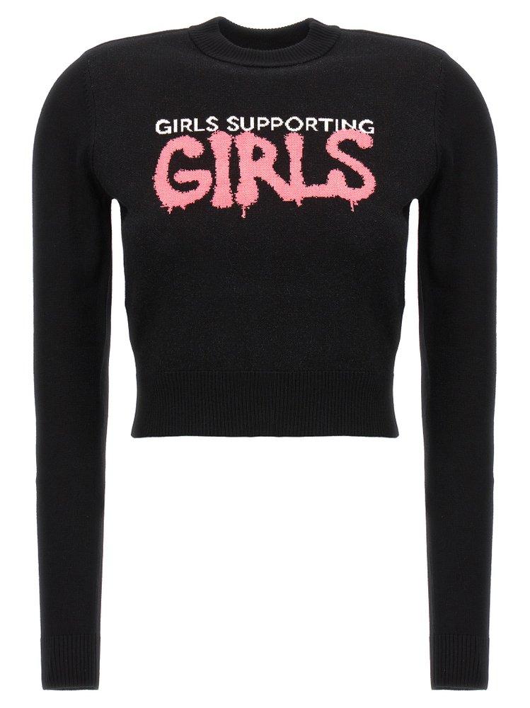 Chiara Ferragni Girls Supporting Girls Knitted Sweater