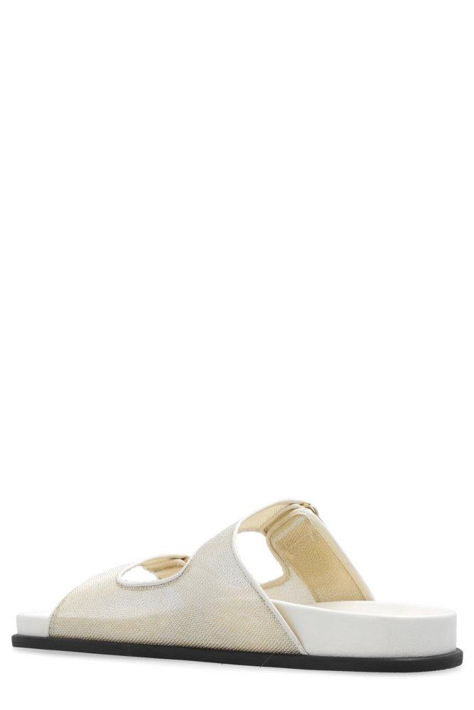 Jimmy Choo Fayence Pearl Detailed Slides