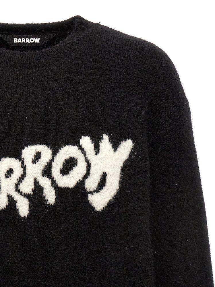 Barrow Logo Intarsia Knitted Jumper