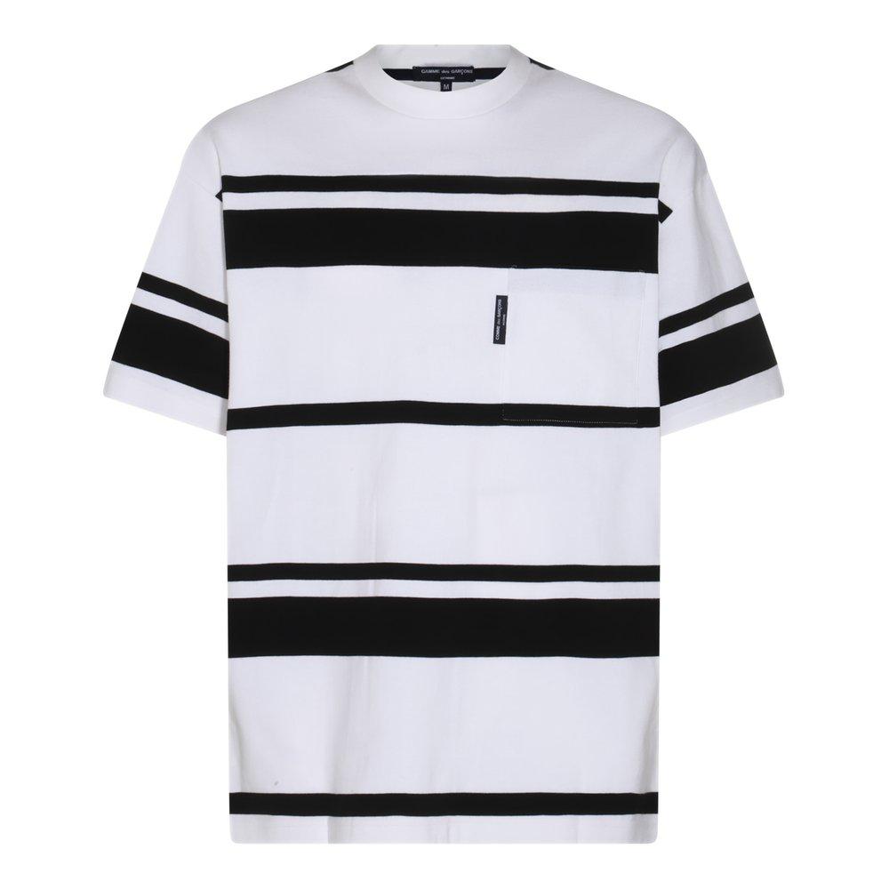 Like men's striped crewneck t-shirt boys