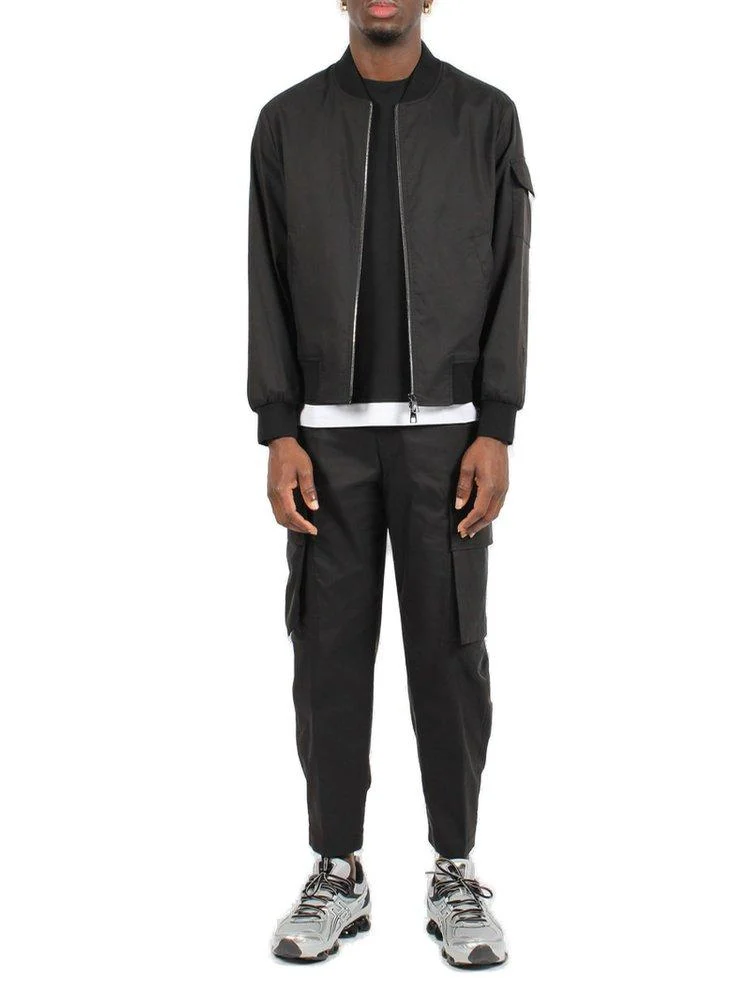 Neil Barrett Skinny Zipped Bomber Jacket