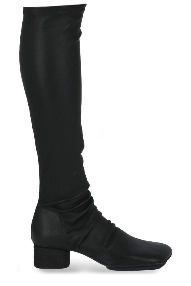 Uma Wang Square-Toe Knee-Length Boots