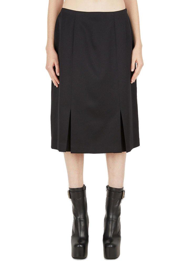 Raf Simons Pleated Midi Skirt