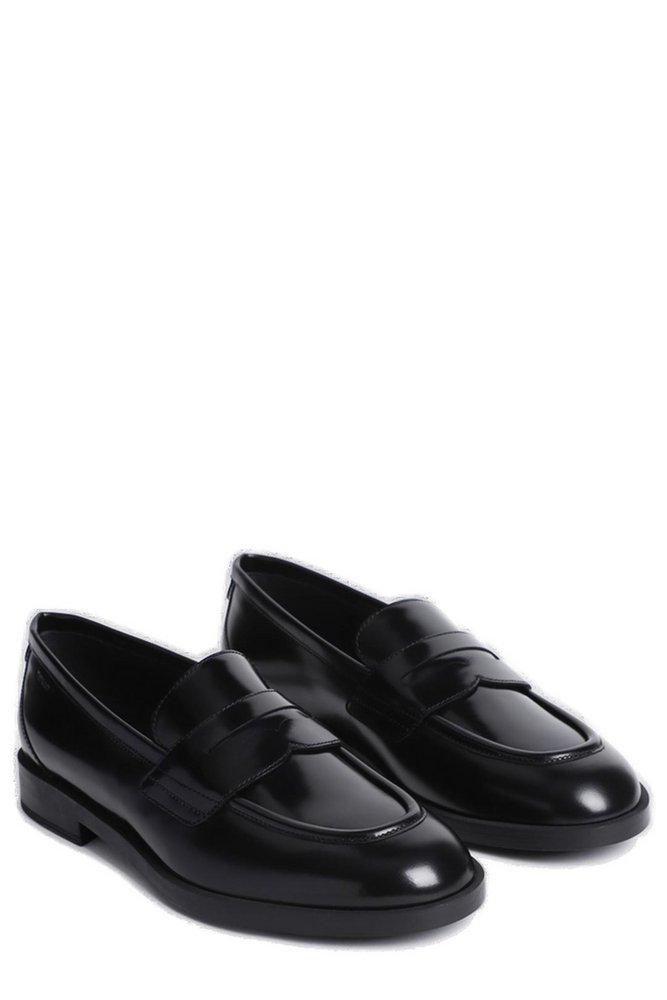 Bally Logo-Plaque Slip-On Loafers