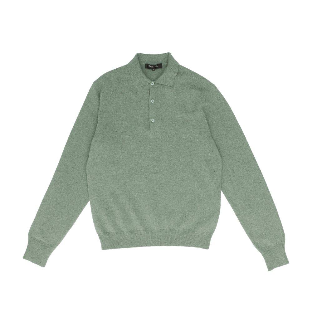 Loro Piana Long-Sleeve Polo Shirt