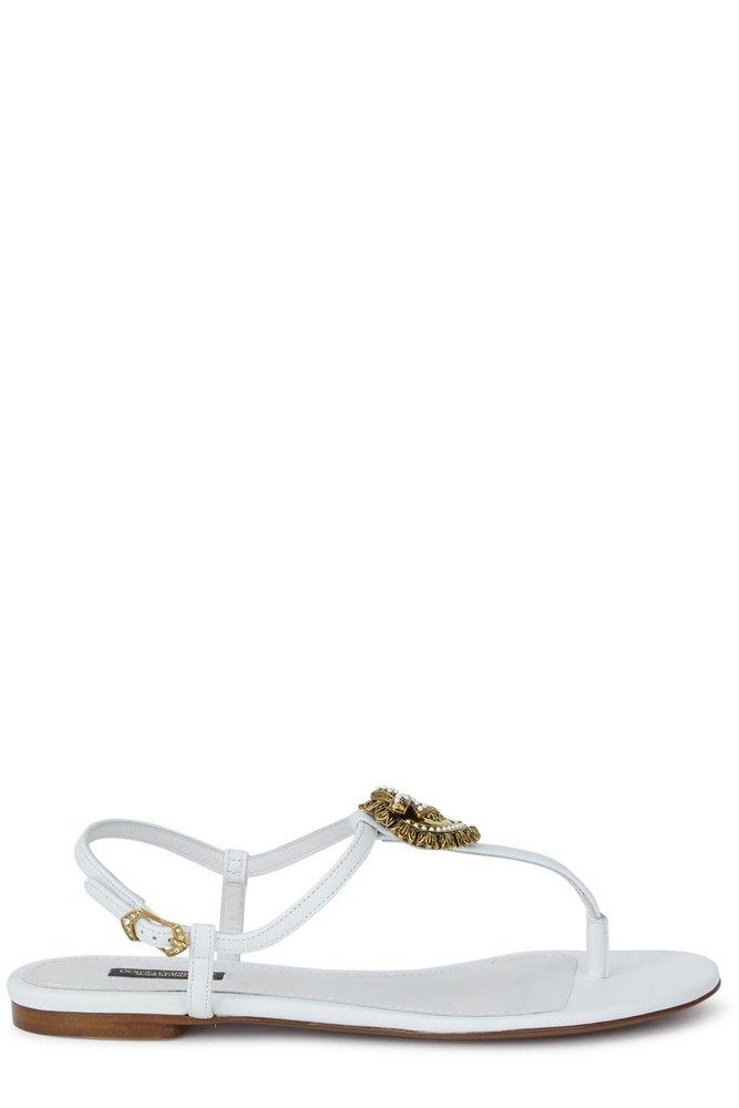 Dolce & Gabbana Devotion T-Bar Sandals