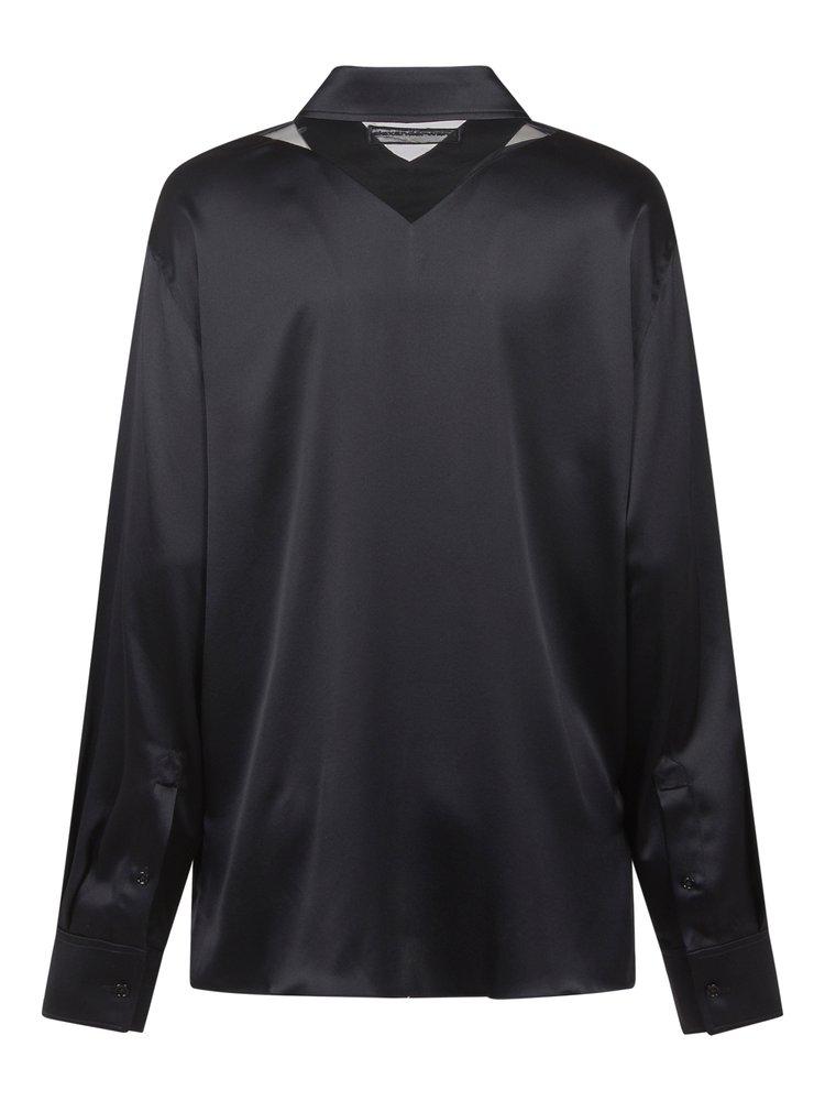 Alexander Wang Logo Cut-Out Shirt