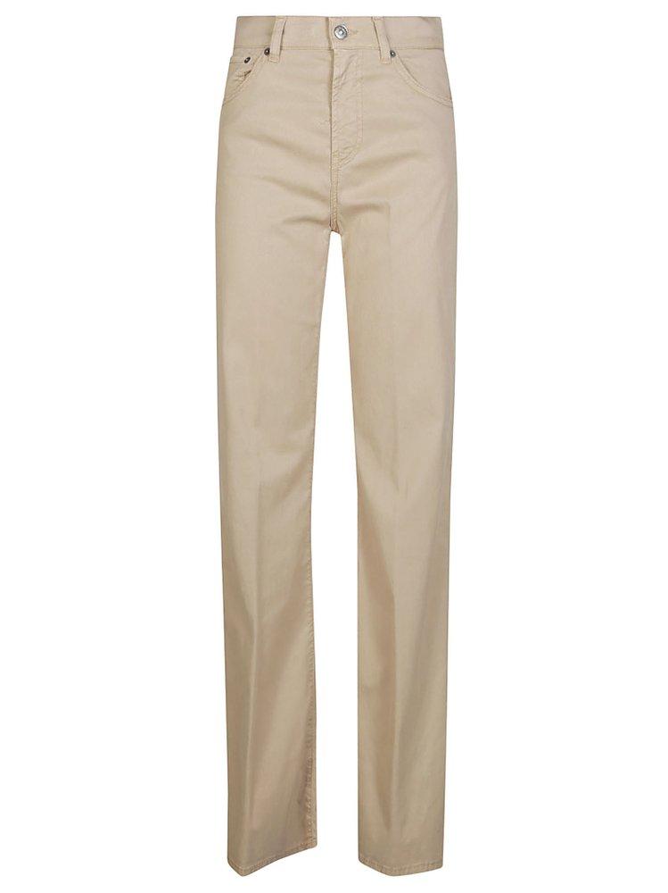 Dondup High-Waist Wide-Leg Jeans