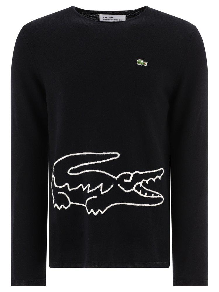 Like boys X Lacoste Logo Patch Knitted Jumper