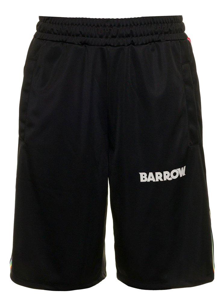 Barrow Logo Print Bermuda Shorts