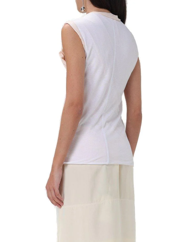 Sportmax Crewneck Sleeveless Top