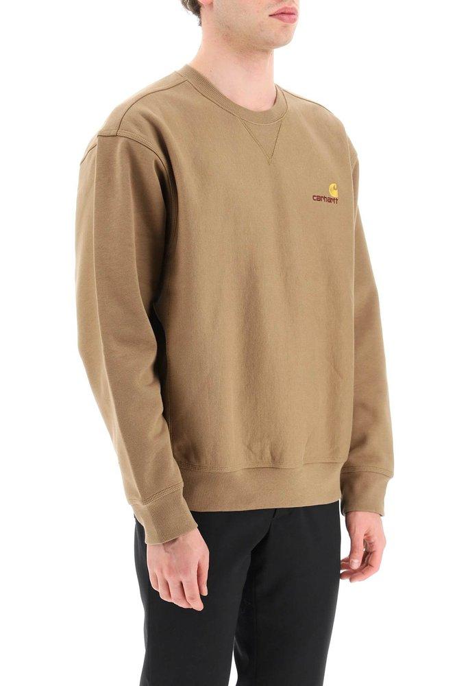 Carhartt WIP Logo Embroidered Crewneck Sweatshirt