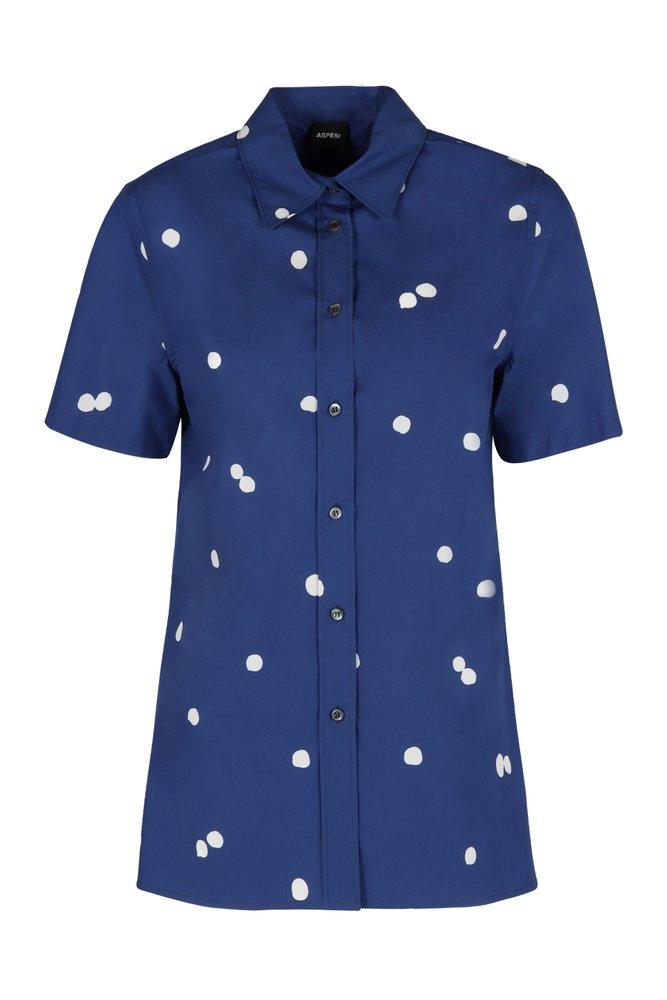 Aspesi Buttoned Short-Sleeved Shirt