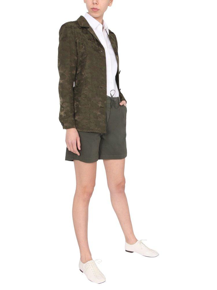 Aspesi Camouflage Printed Jacket