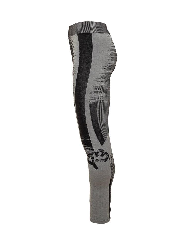 Y-3 Logo Printed Skinny Pants