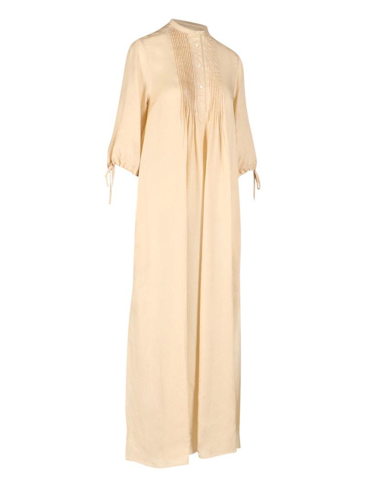 Aspesi Relaxed-Fit Button Detailed Maxi Dress