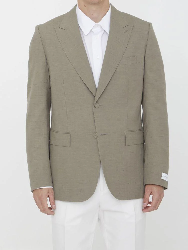 Dior Homme Single-Breasted Long-Sleeved Jacket