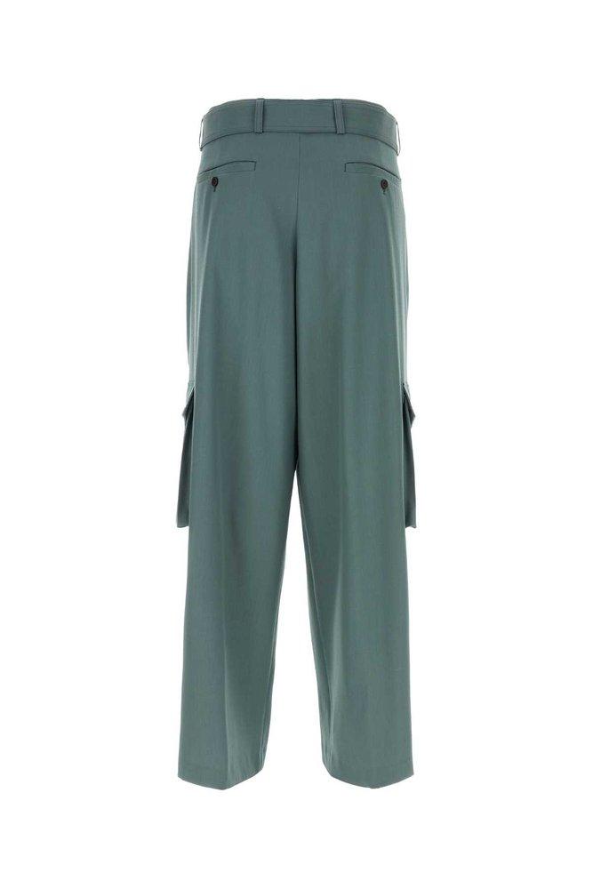 Dries Van Noten Belted Wide Leg Pants