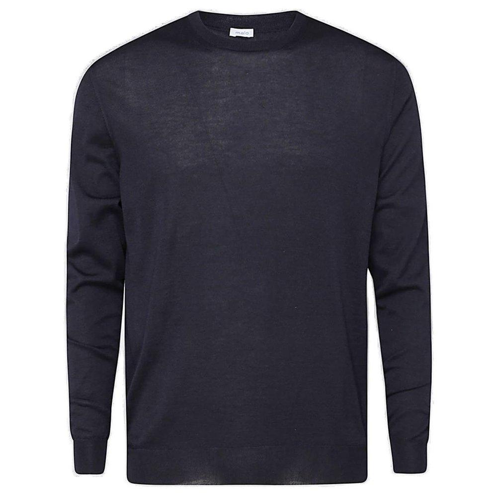 Malo Crewneck Fine Knit Jumper