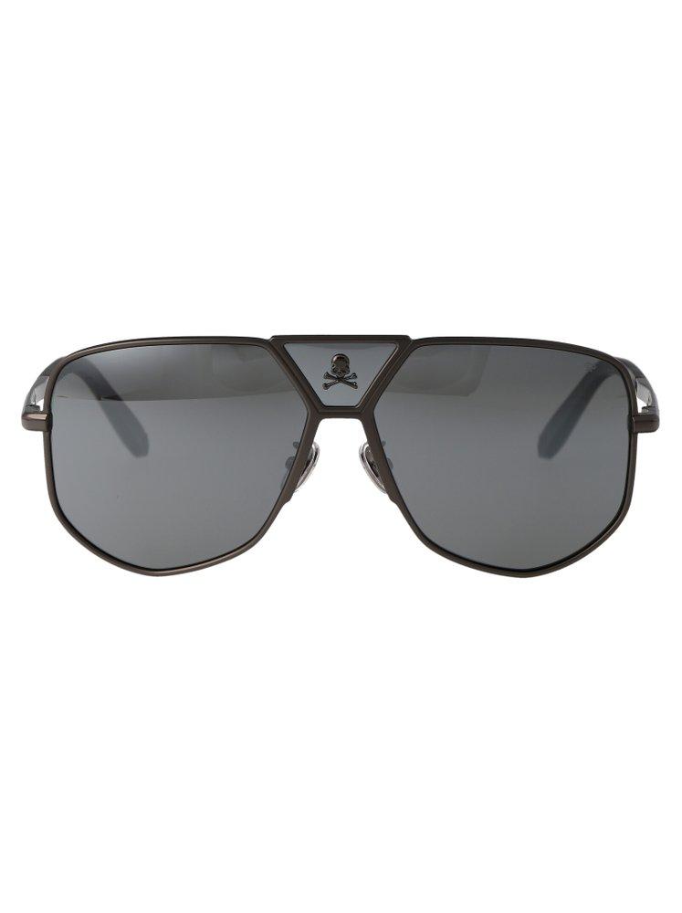 Philipp Plein Eyewear Aviator Frame Sunglasses