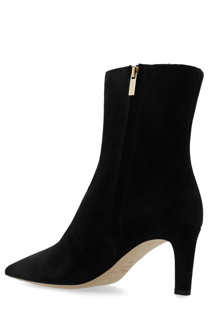 Jimmy Choo Alizze Pointed Toe Ankle Boots