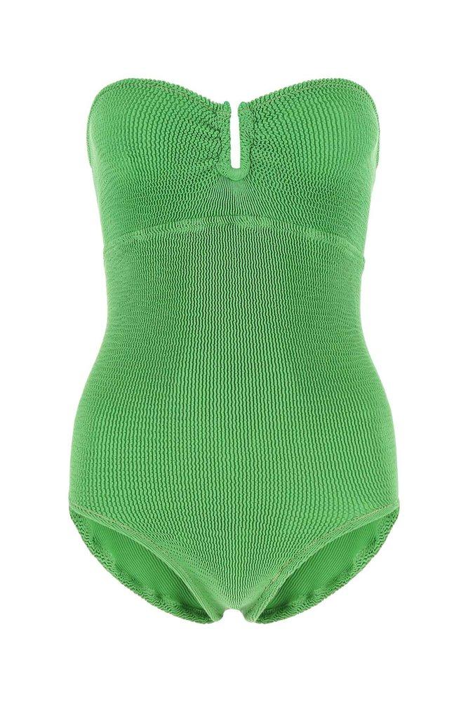 Reina Olga Lasciura Crinklle Sleeveless Swimsuit