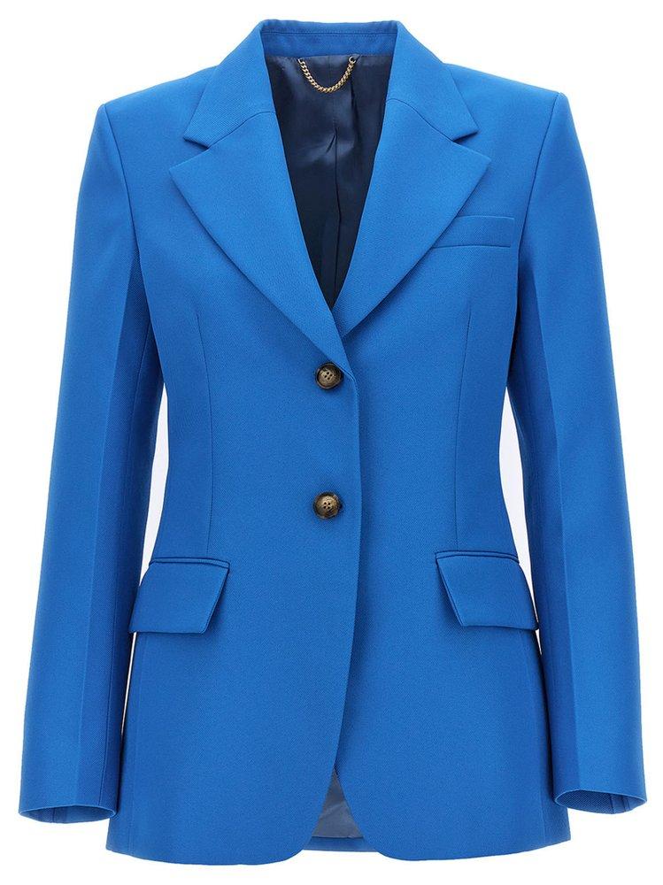 Victoria Beckham Single-Breasted Long Sleeved Blazer