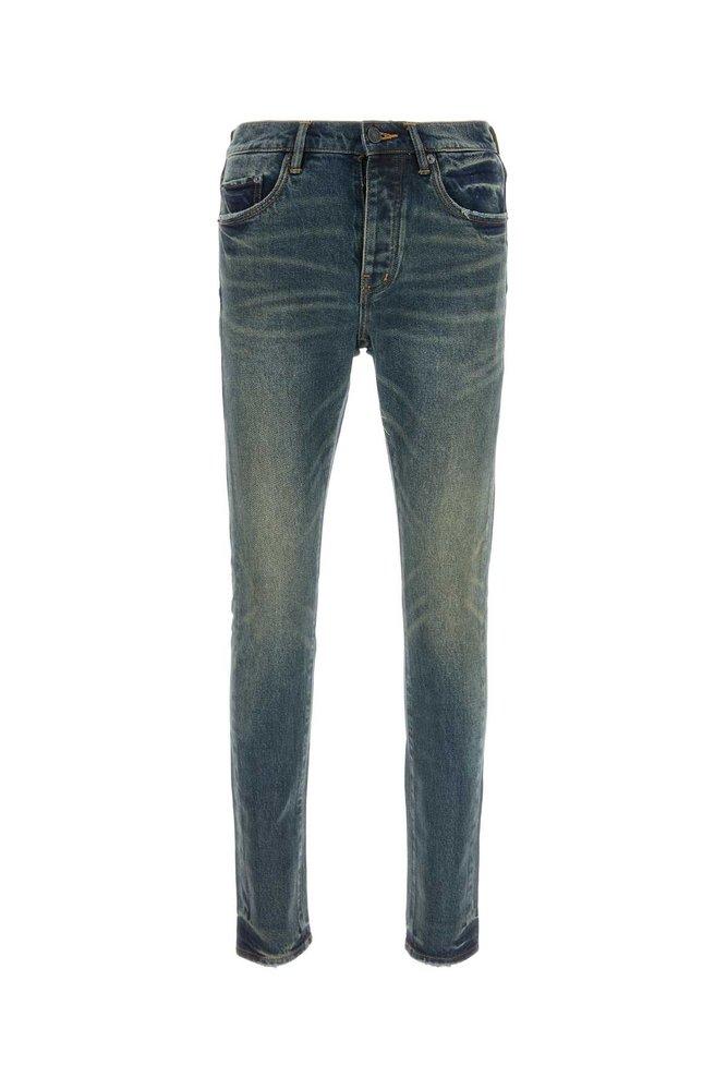 Purple Brand P001 Distressed Skinny Jeans