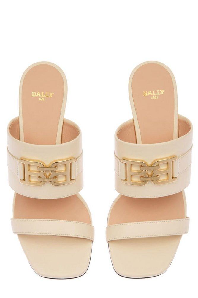 Bally Logo-Buckled Slip-On Sandals