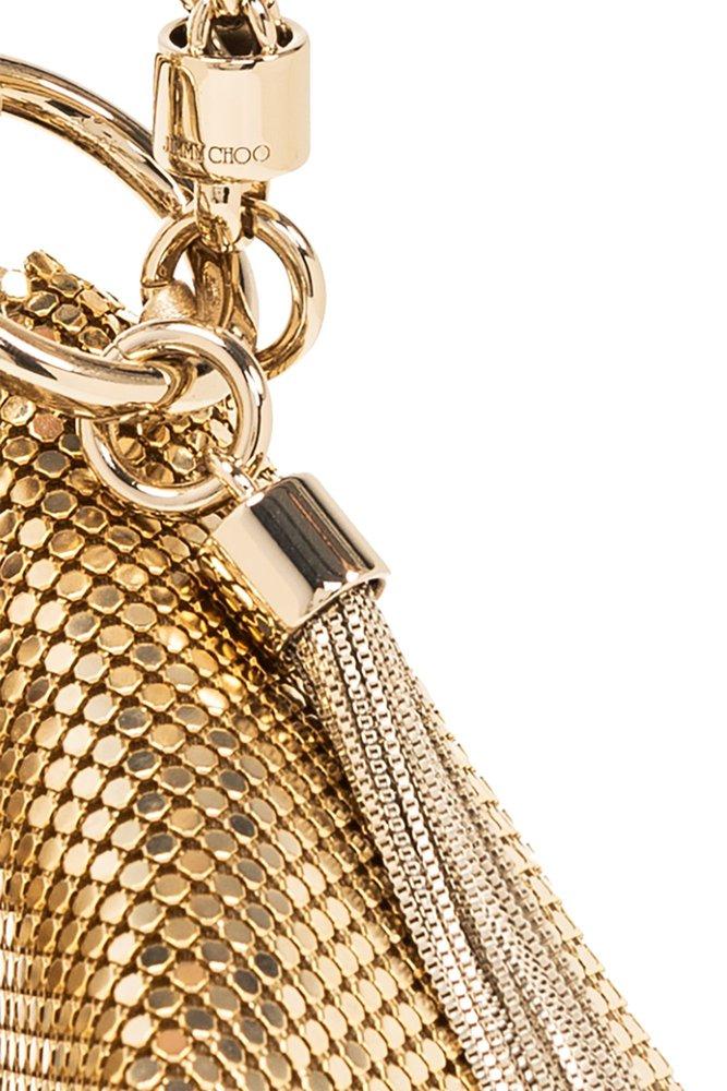 Jimmy Choo Callie Chain Strap Mini Clutch Bag