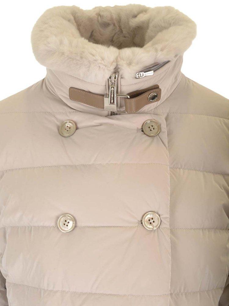 Moorer Double-Breasted Padded Coat