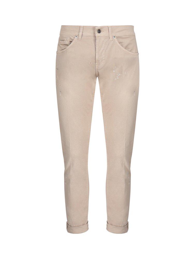 Dondup Button Detailed Straight Leg Jeans