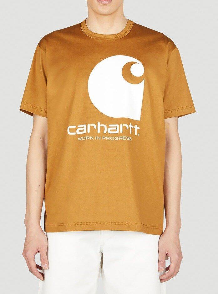 Junya Watanabe X Carhartt Printed Crewneck T-Shirt