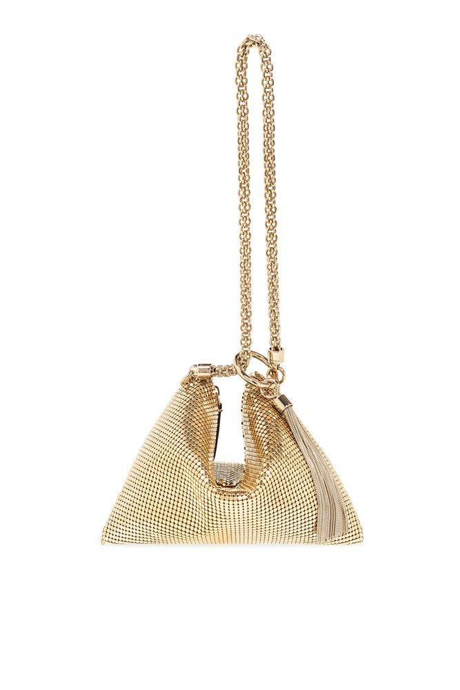 Jimmy Choo Callie Chain Strap Mini Clutch Bag