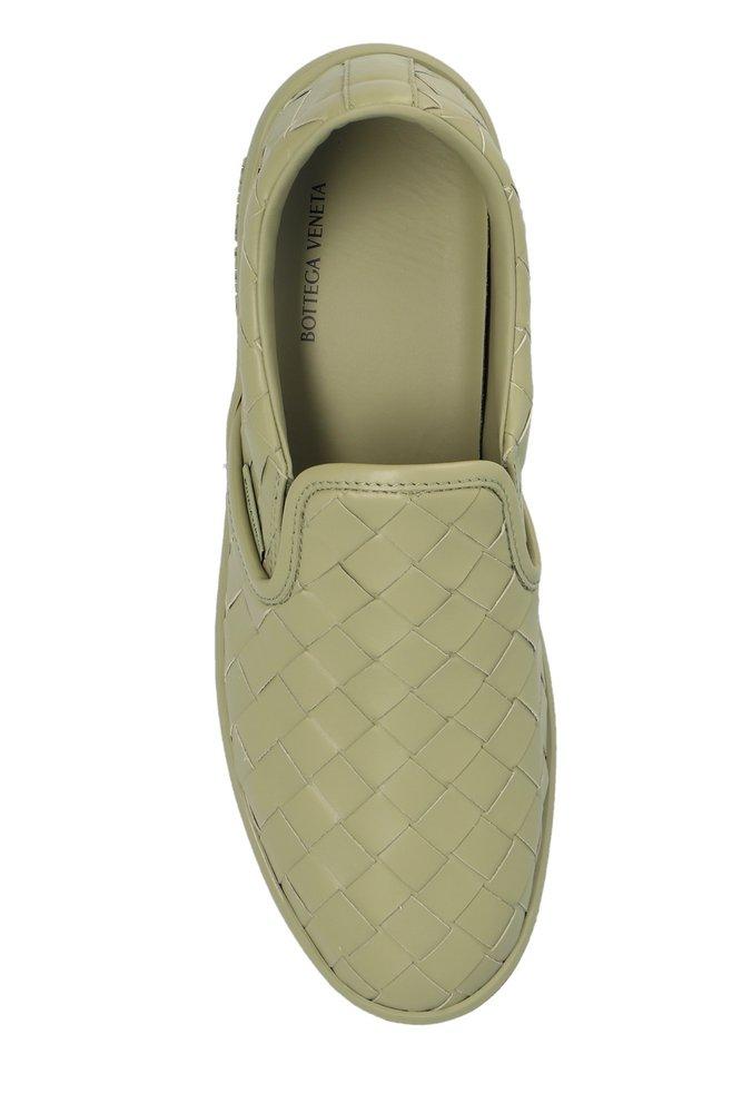 Bottega Veneta Sawyer Round Toe Sneakers