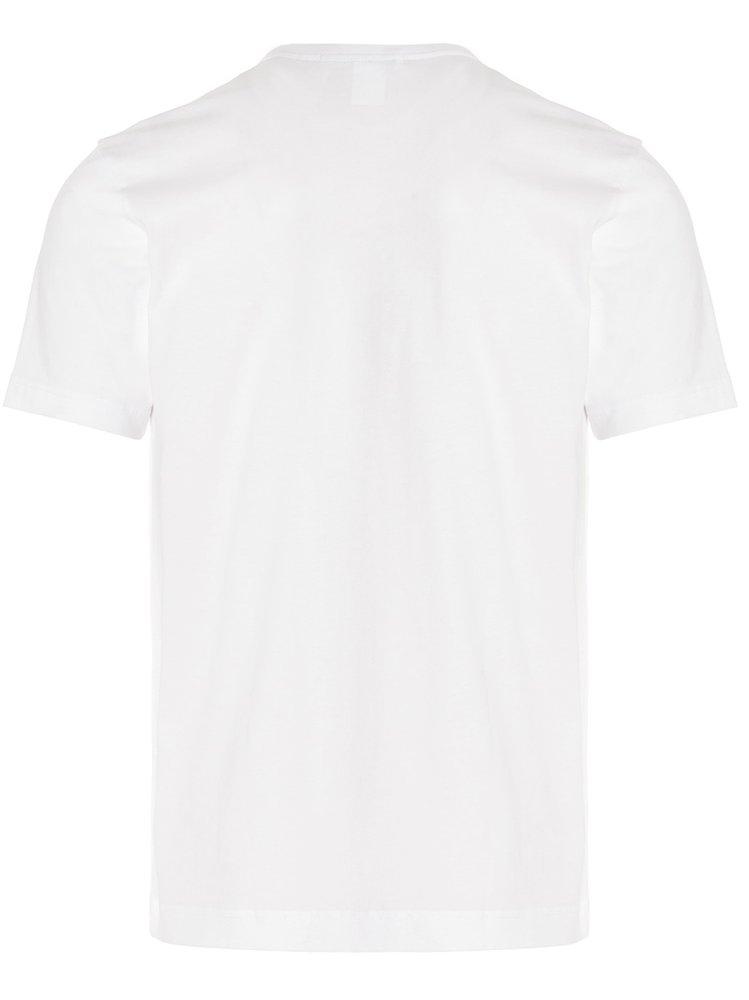 Comme des Garçons Shirt Patch Detailed Crewneck T-Shirt