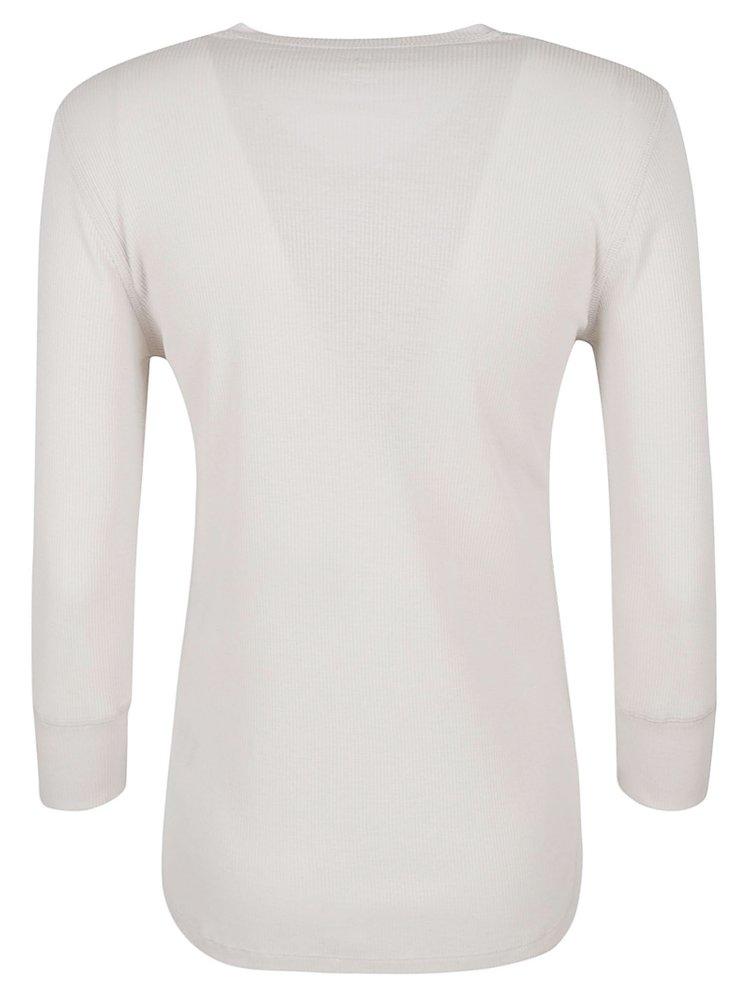 Majestic Ribbed Long-Sleeve T-Shirt