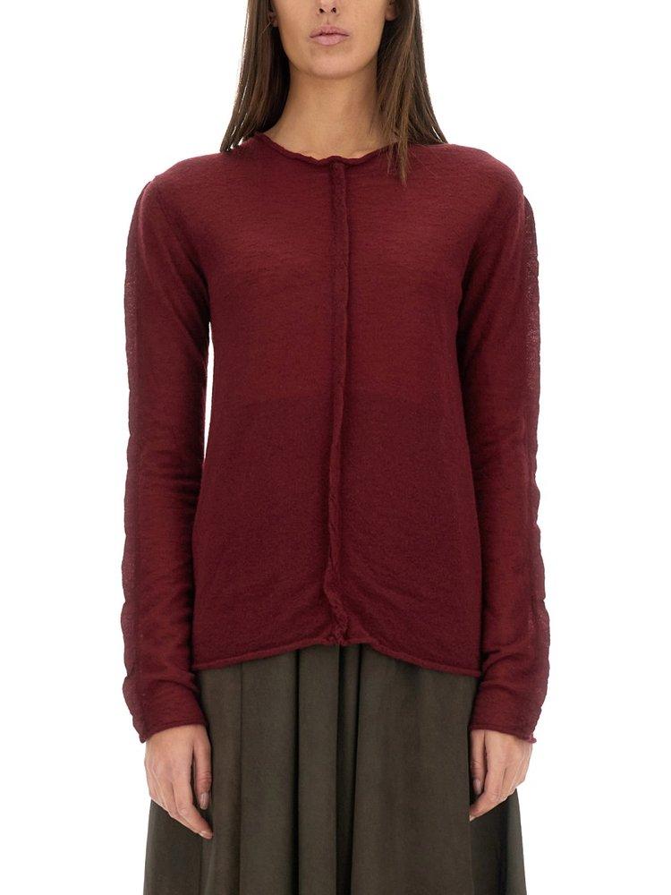 Uma Wang Long-Sleeved Knitted Top