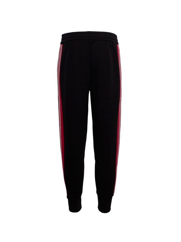 Ea7 Emporio Armani Logo-Printed Tapered Leg Trousers