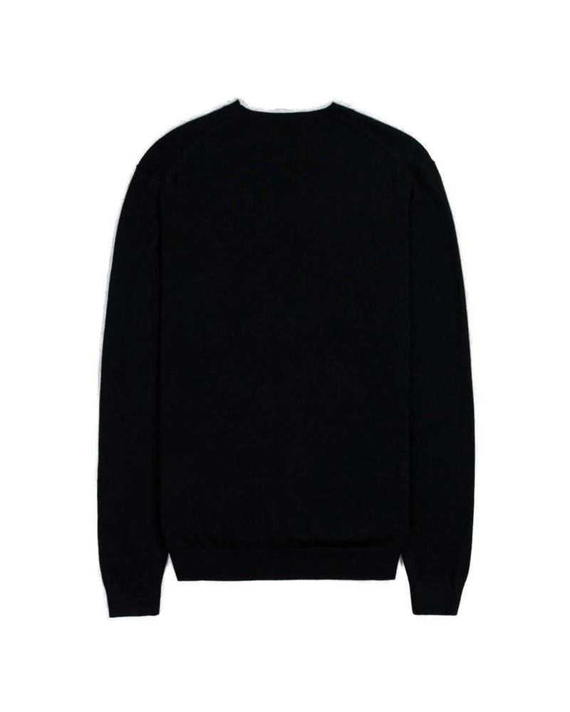 Karl Lagerfeld Logo Embroidered Crewneck Jumper