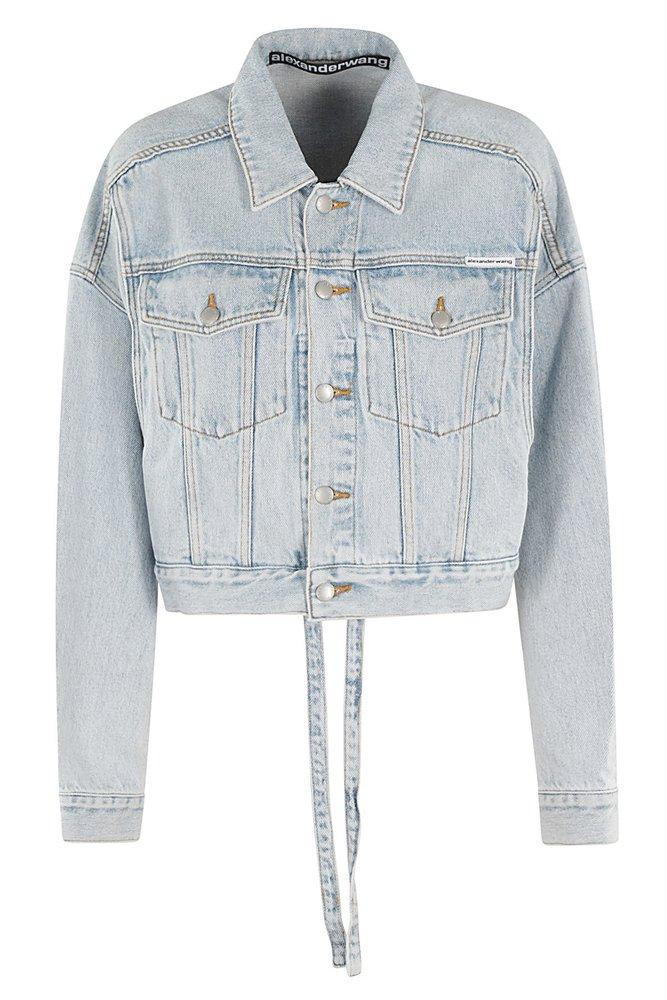 Alexander Wang Cinch Hem Trucker Jacket