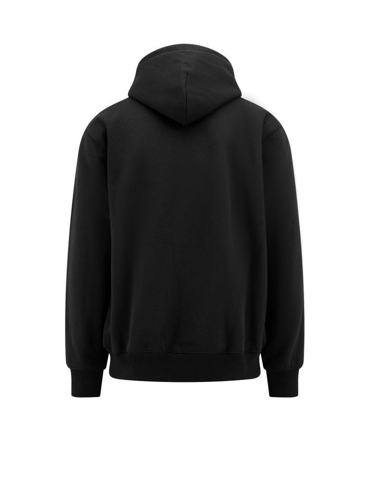 Carhartt WIP Logo Embroidered Drawstring Hoodie