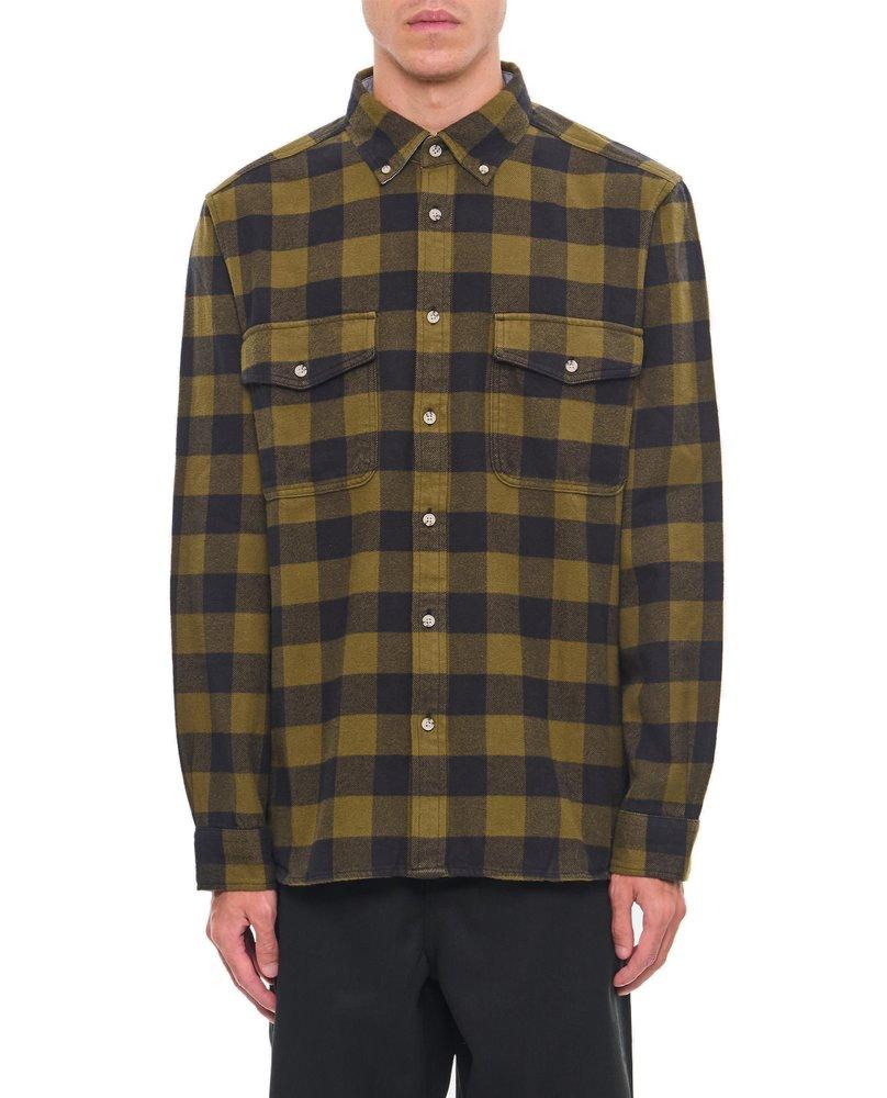 Woolrich Checked Pattern Flannel Shirt