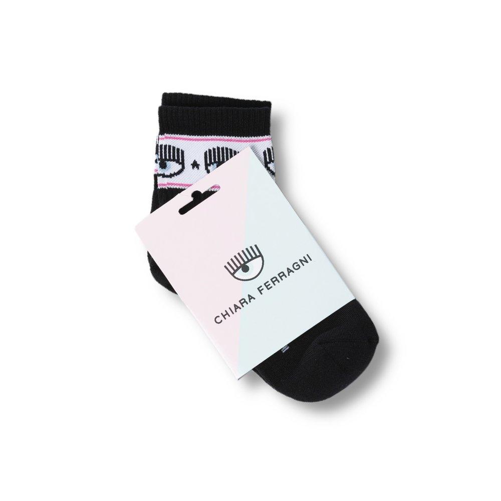 Chiara Ferragni Eyelike Motif Socks