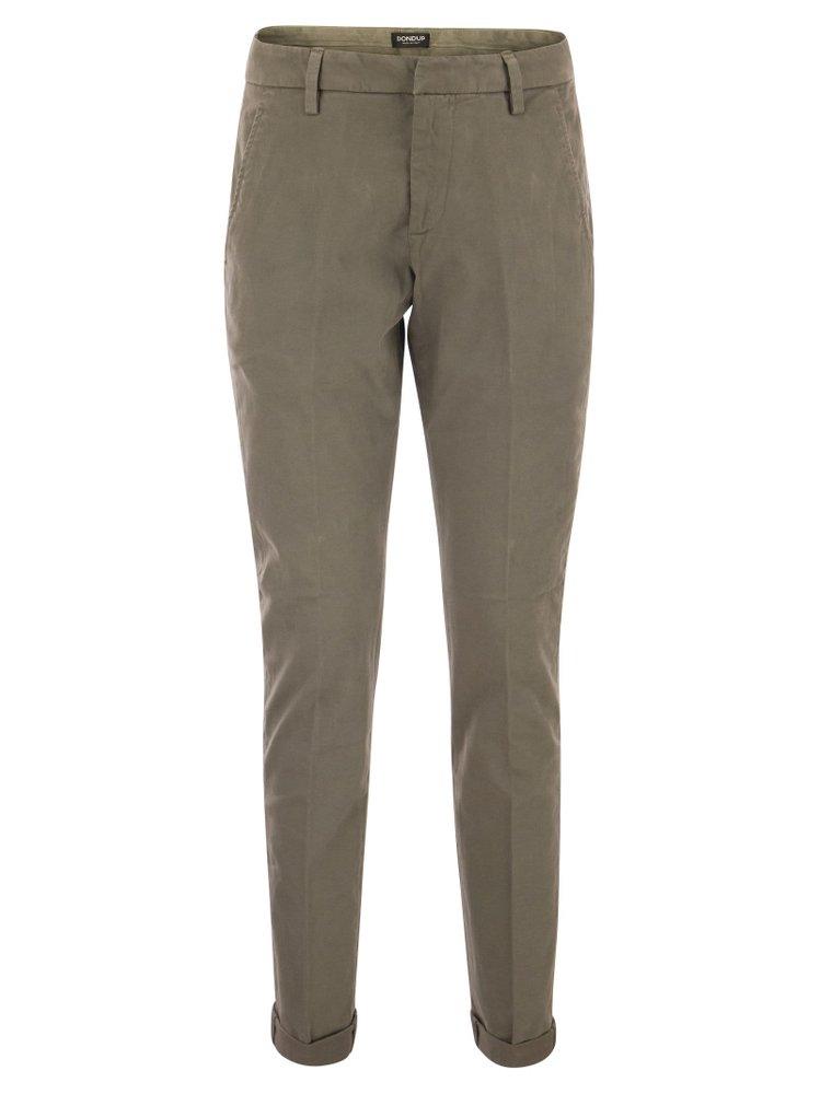 Dondup Mid Rise Slim Fit Trousers