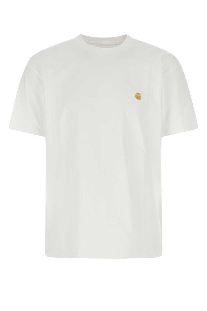 Carhartt WIP Logo Embroidered Crewneck T-Shirt