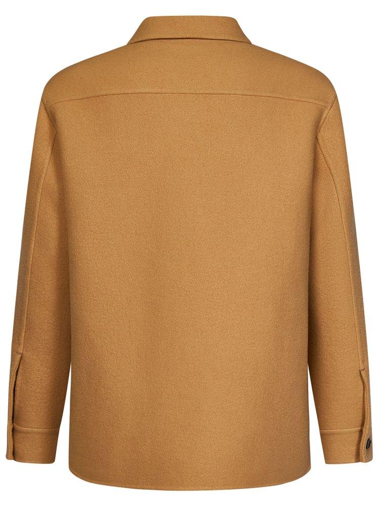 Jil Sander Long-Sleeved Buttoned Overshirt